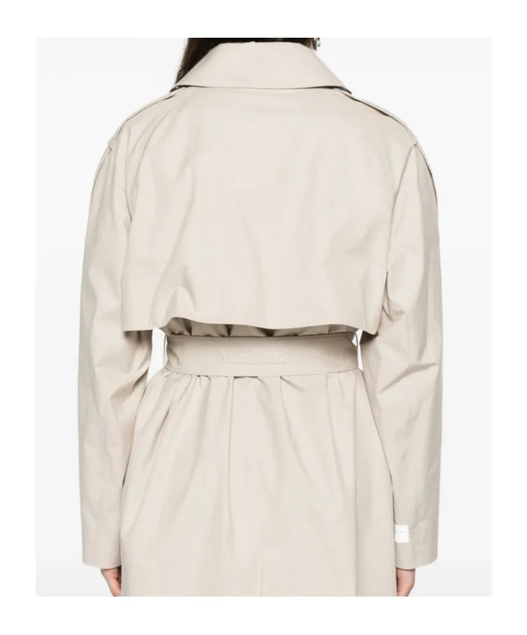 Long-Sleeved Trench Coat