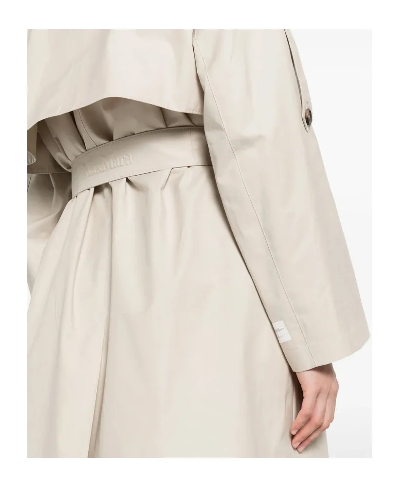 Long-Sleeved Trench Coat