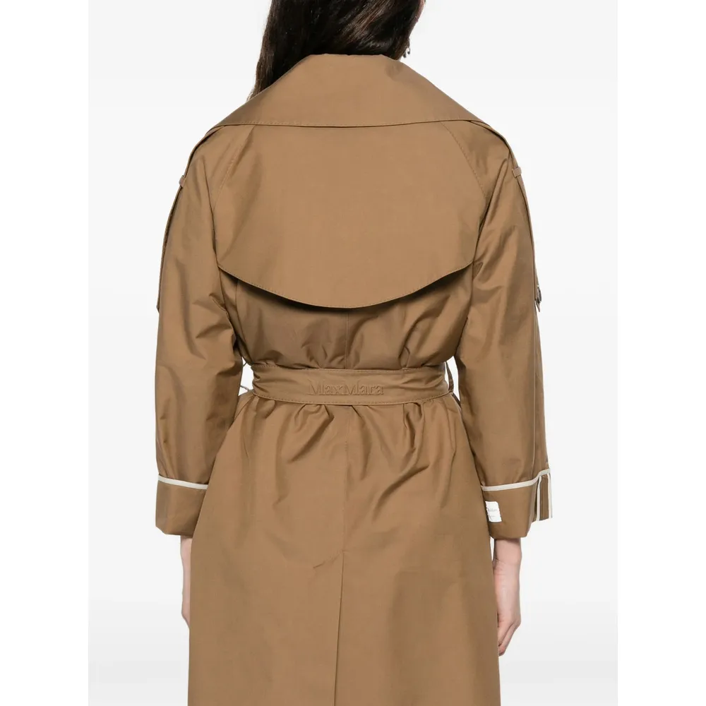 Long-Sleeved Trench Coat