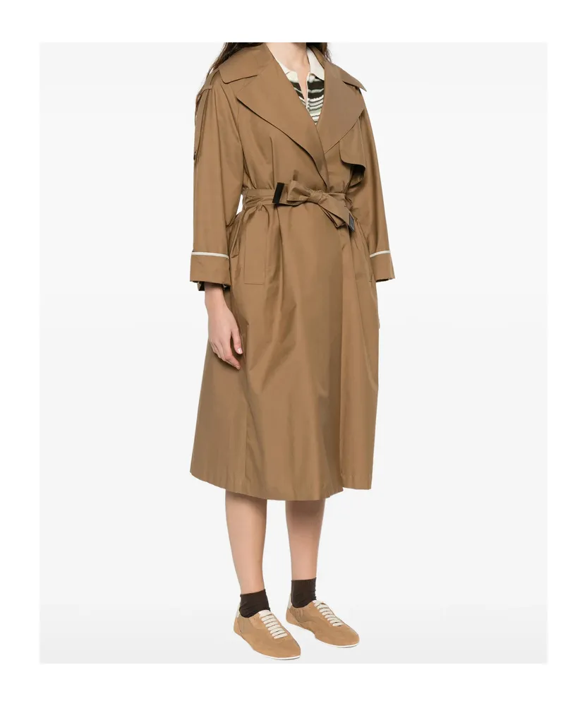 Long-Sleeved Trench Coat