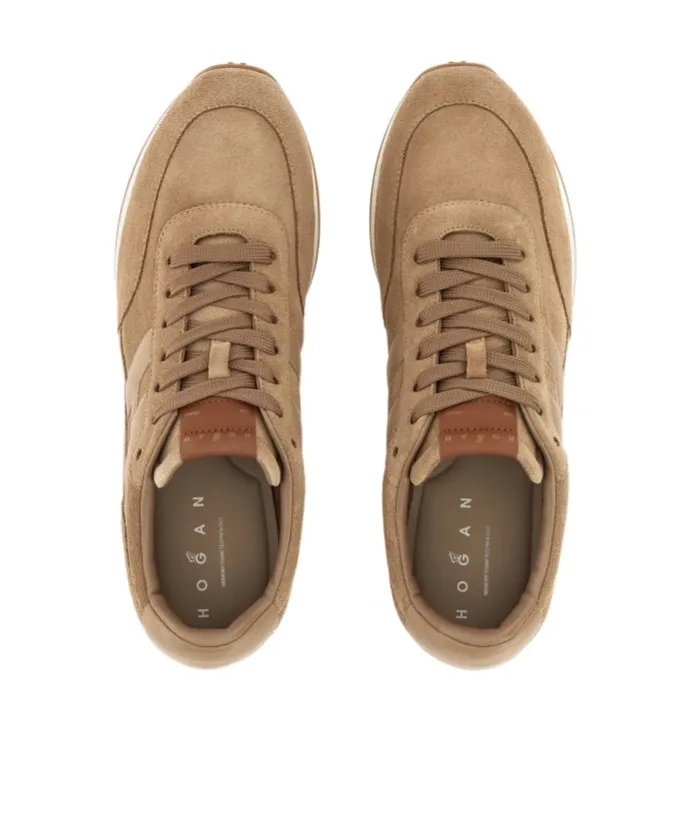 Athletic Suede Sneakers