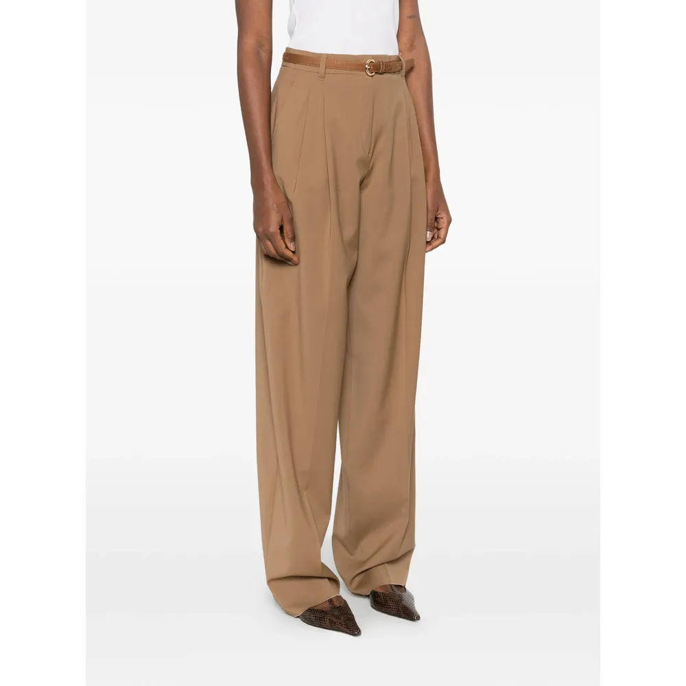 Wide-Leg Casual Pants