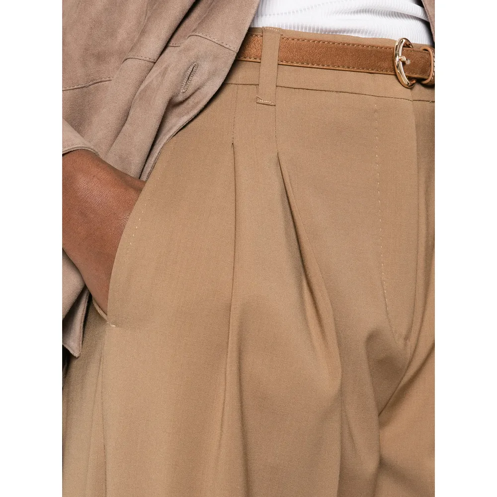Wide-Leg Casual Pants