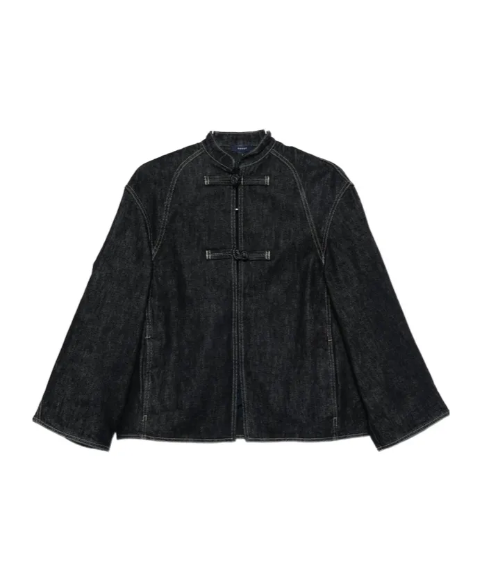 Long-Sleeved Denim Jacket