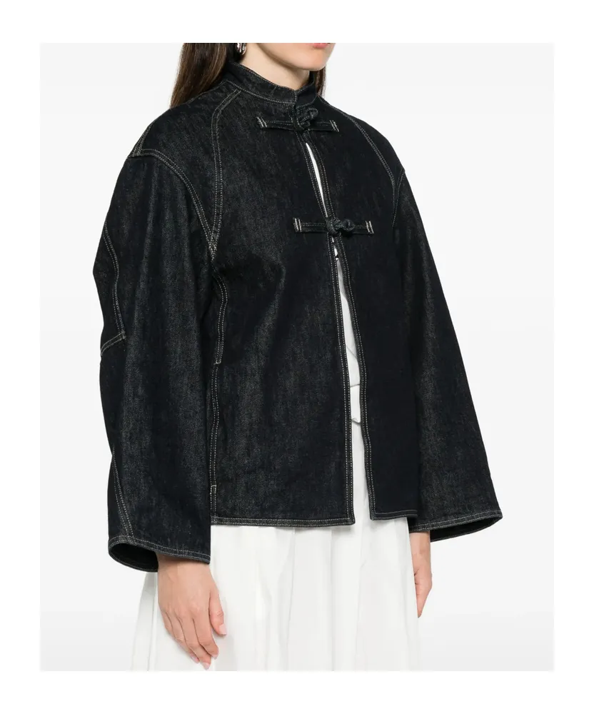 Long-Sleeved Denim Jacket