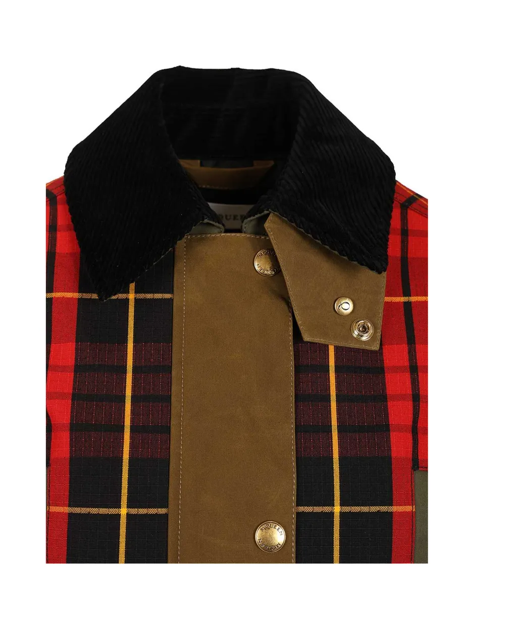 Alexander Mcqueen Tartan Ripstop Jacket
