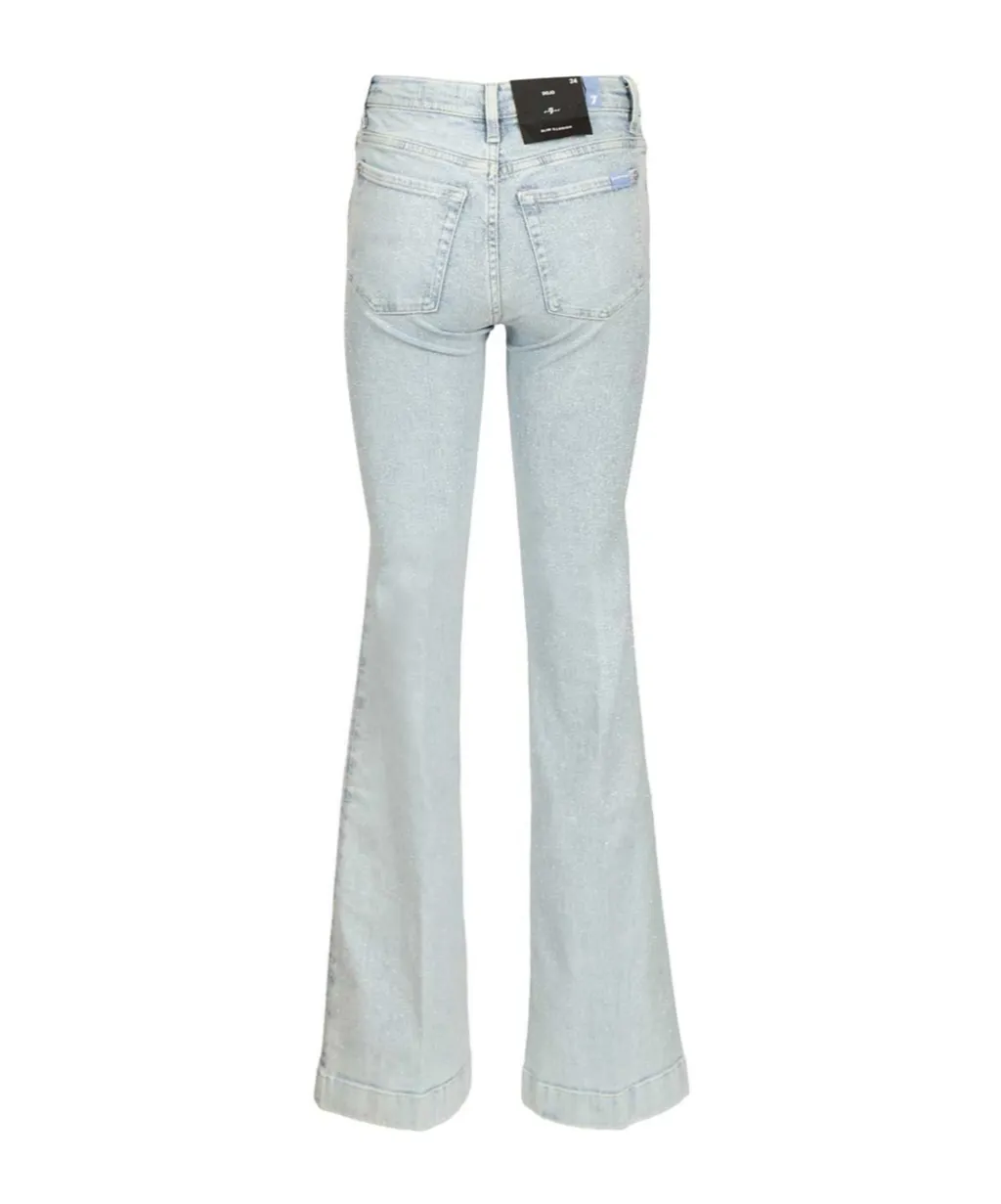 7 For All Mankind Dojo Sparkling Flare Jeans