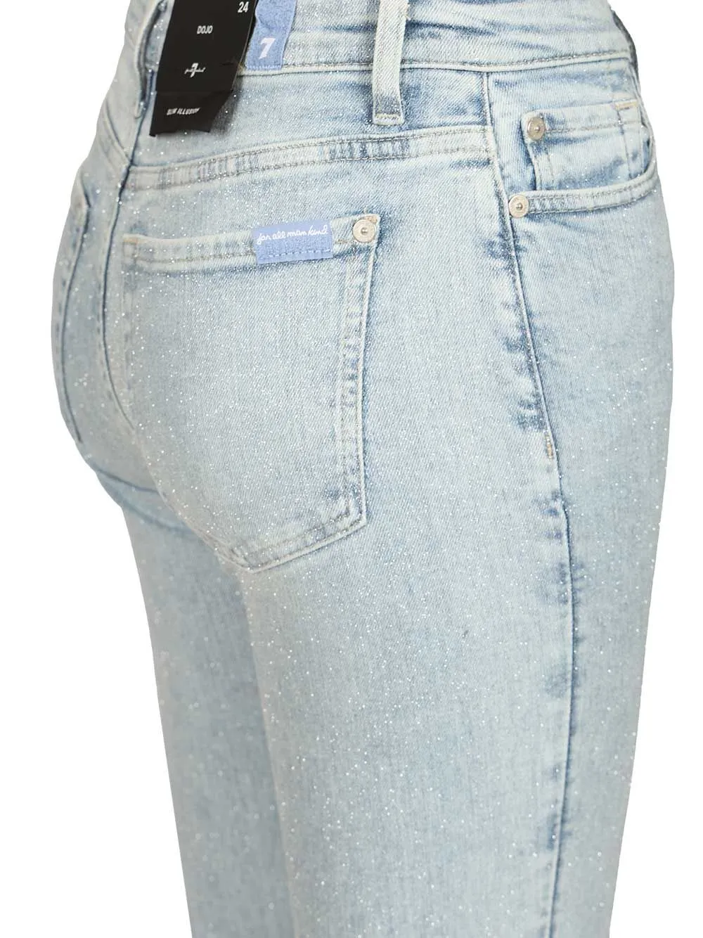 7 For All Mankind Dojo Sparkling Flare Jeans