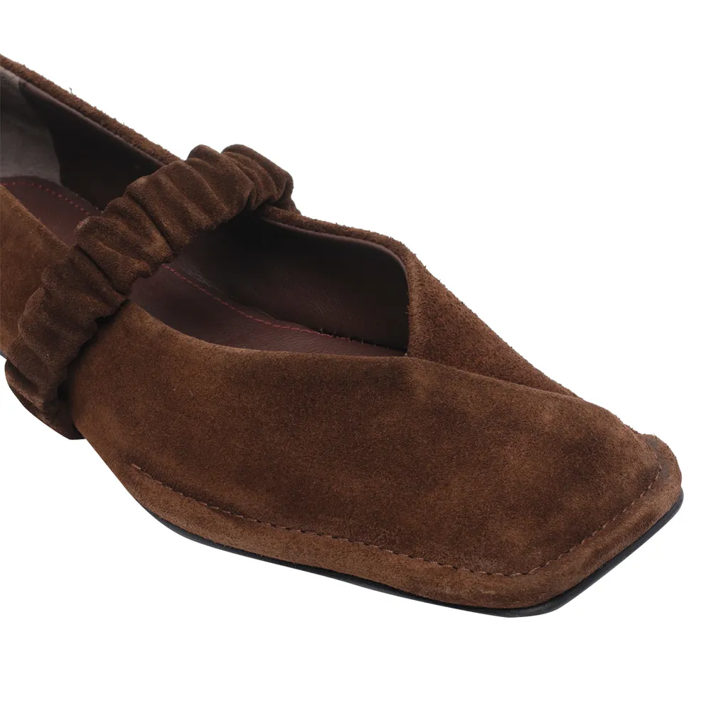 Alohas Sawy Square-Toe Ballet Flats