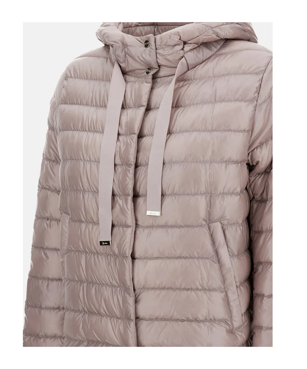 Herno Quilted Hooded Drawstring Puffer Jacket