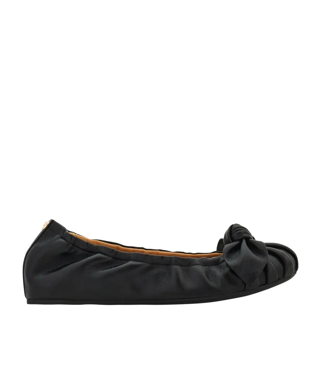 Bow Embellished Ballet Flat