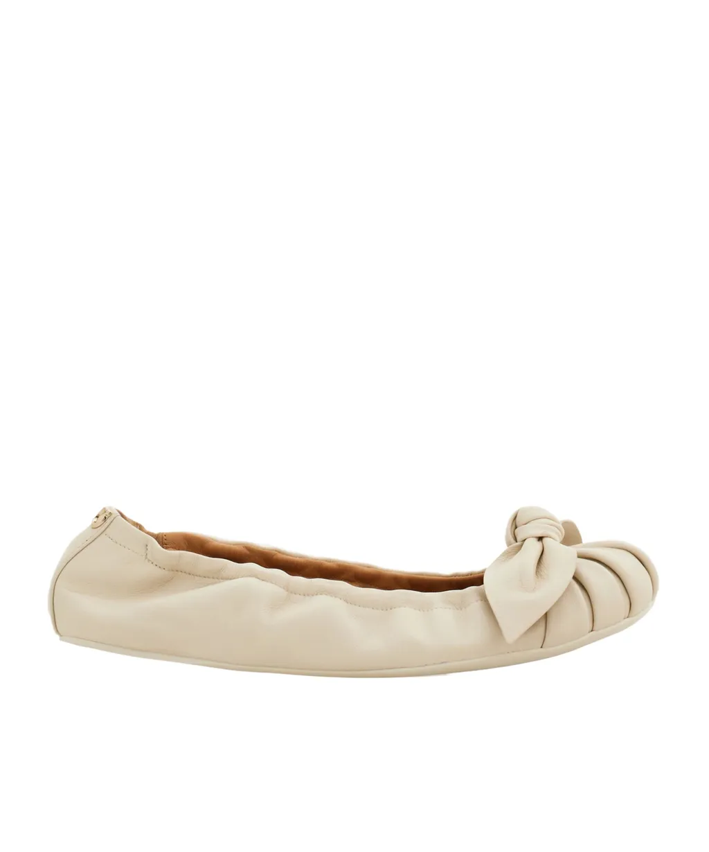 Bow Embellished Ballet Flat
