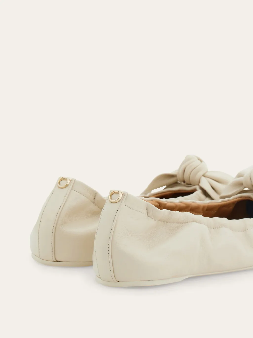 Bow Embellished Ballet Flat