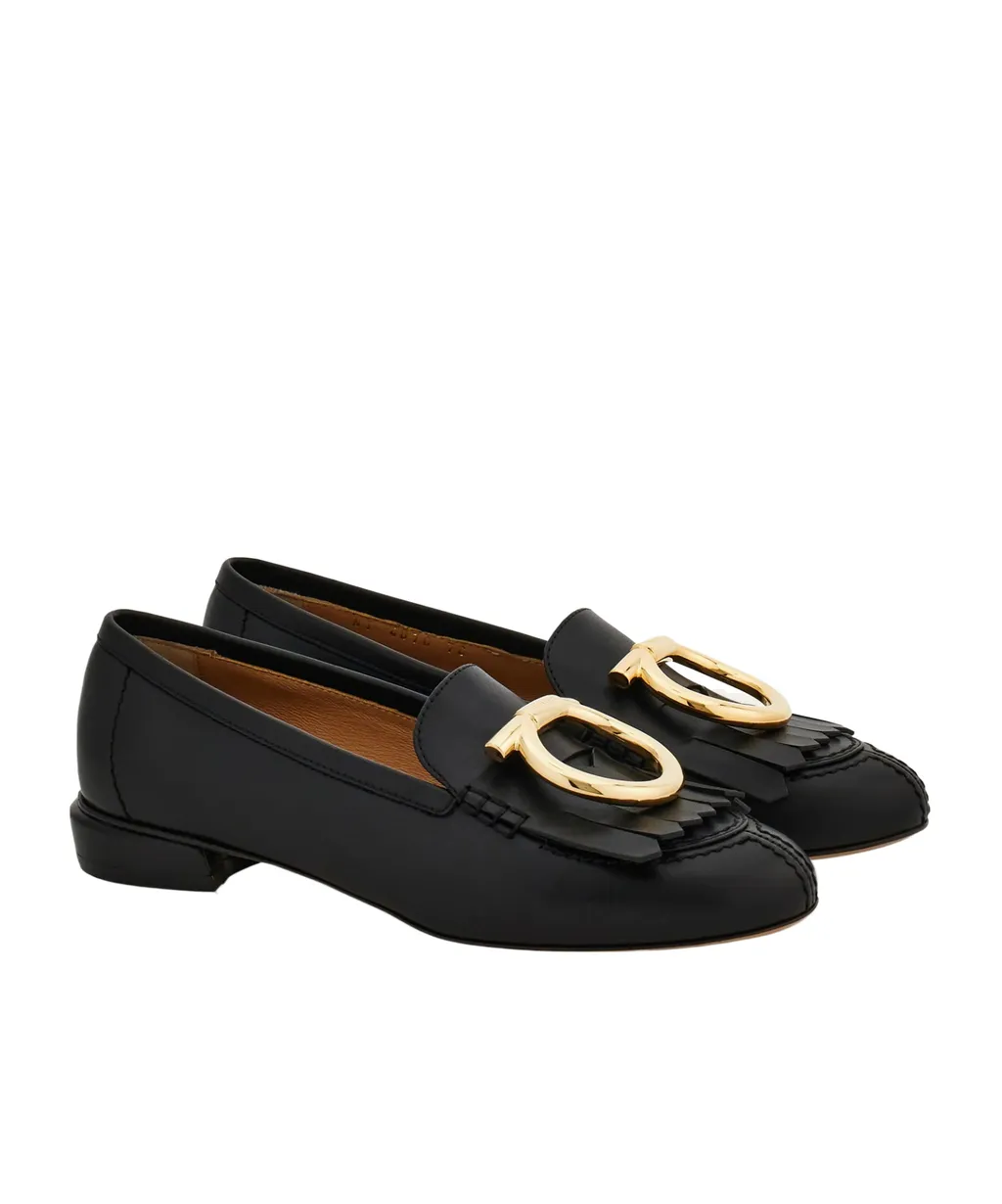 Gancio Loafer With Fringe Detail