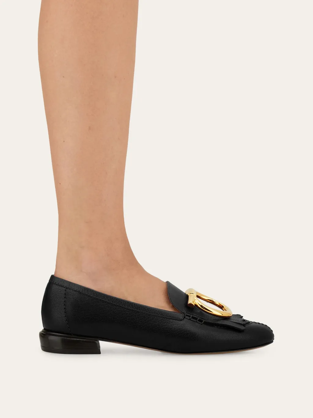 Gancio Loafer With Fringe Detail