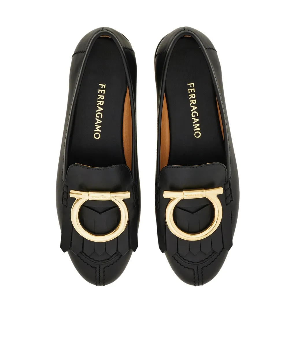 Gancio Loafer With Fringe Detail