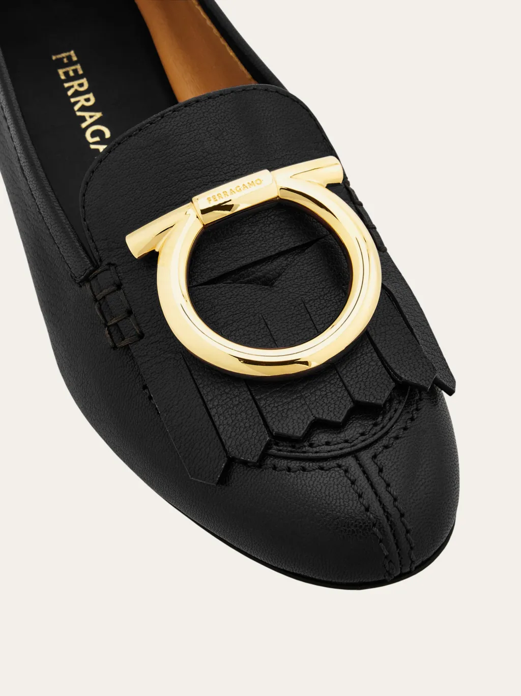 Gancio Loafer With Fringe Detail
