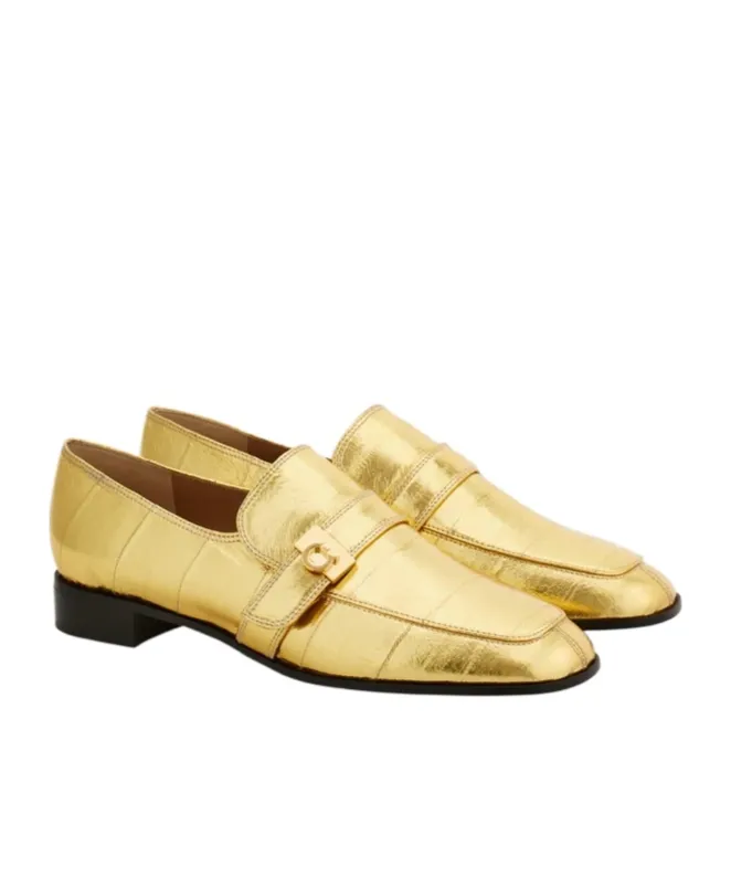 Ferragamo Square-Toe Loafers