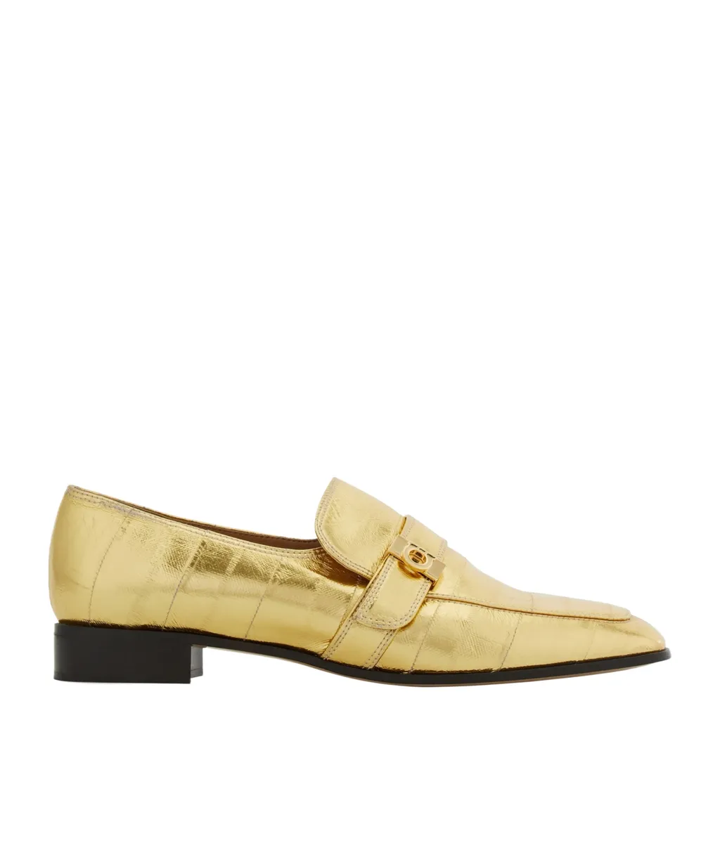 Ferragamo Square-Toe Loafers