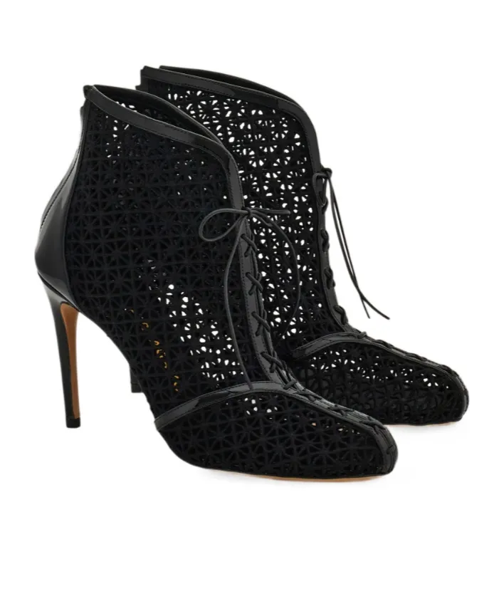 Macramé Ankle Boot