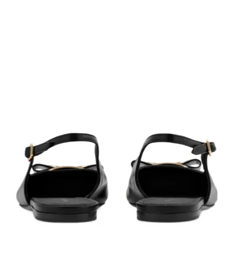 New Vara Plate Flat Slingback