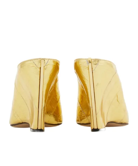 Ferragamo Open-Toe Wedge Mules
