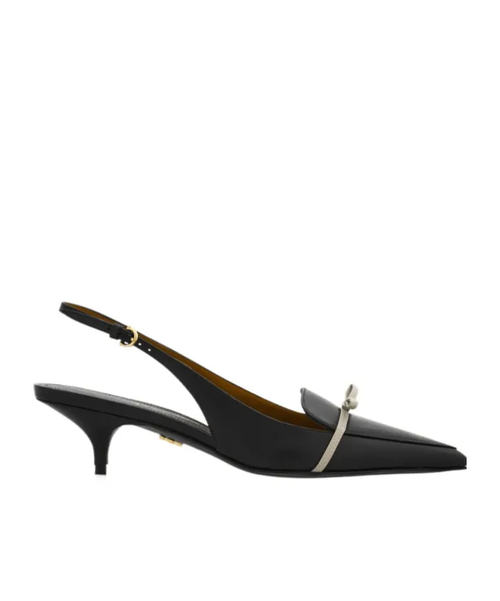 Ferragamo Pointed Toe Slingback Pumps