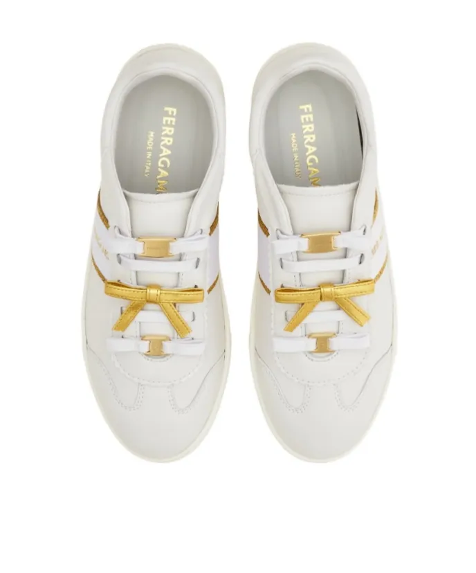 Sneaker With Mini Bow Detail