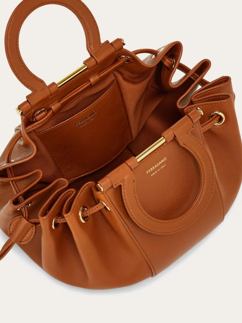 Gancini Bucket Bag