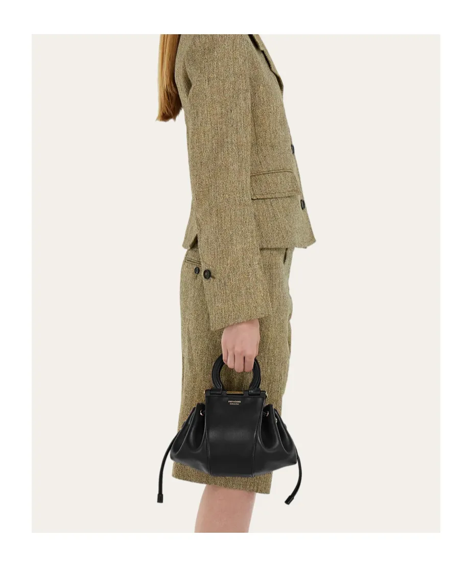 Gancini Bucket Bag