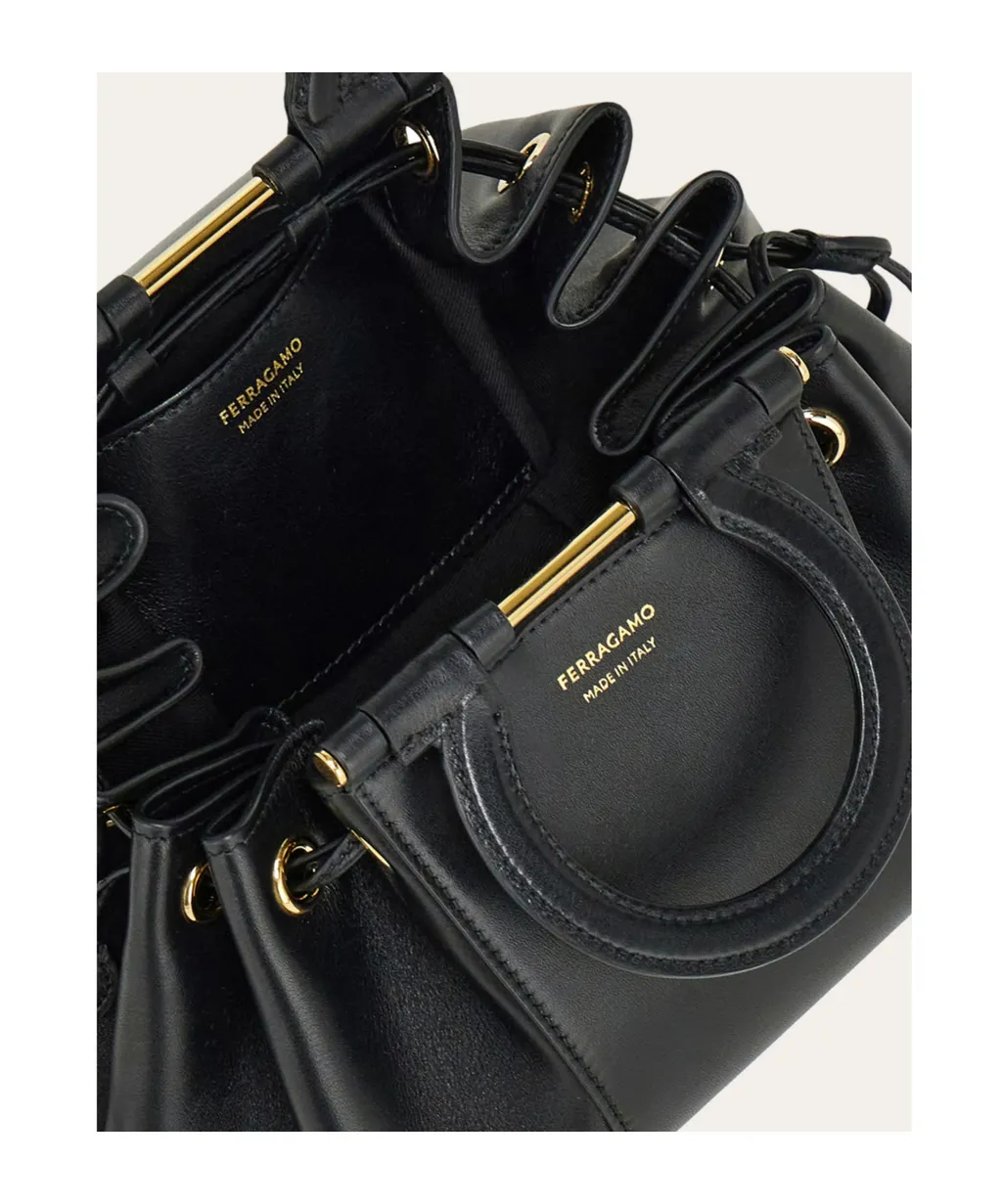 Gancini Bucket Bag