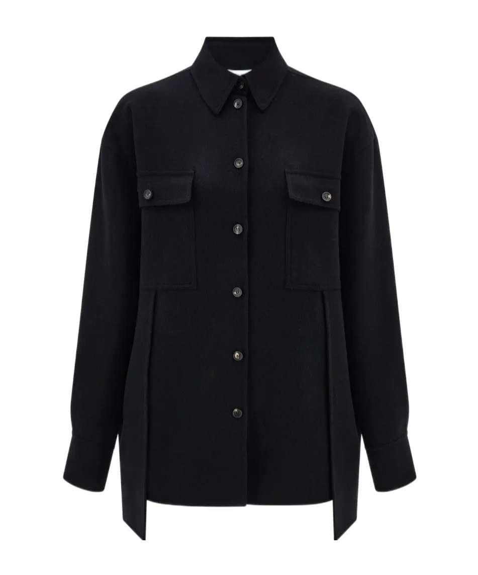 Mixed Cashmere Overshirt