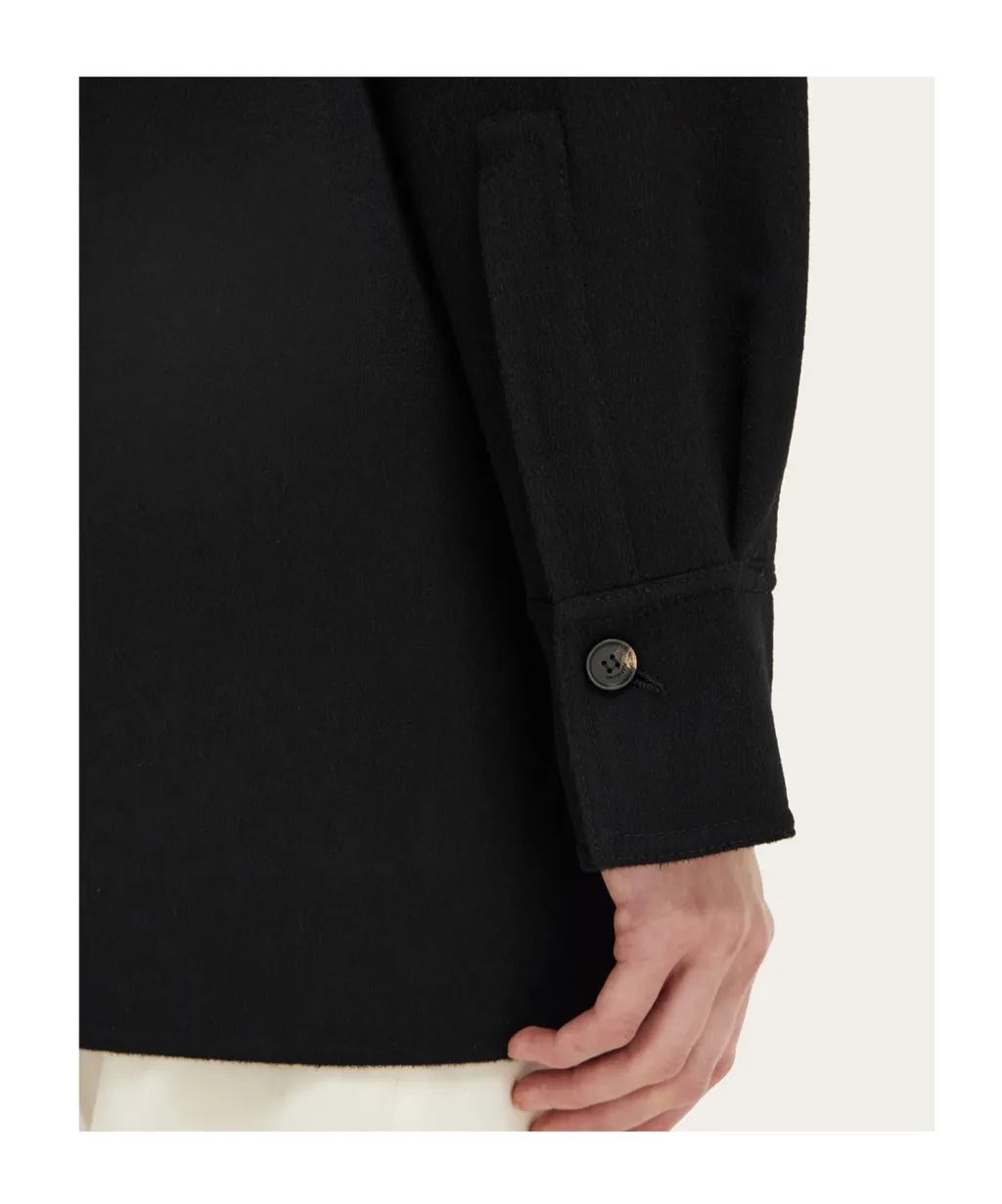 Mixed Cashmere Overshirt