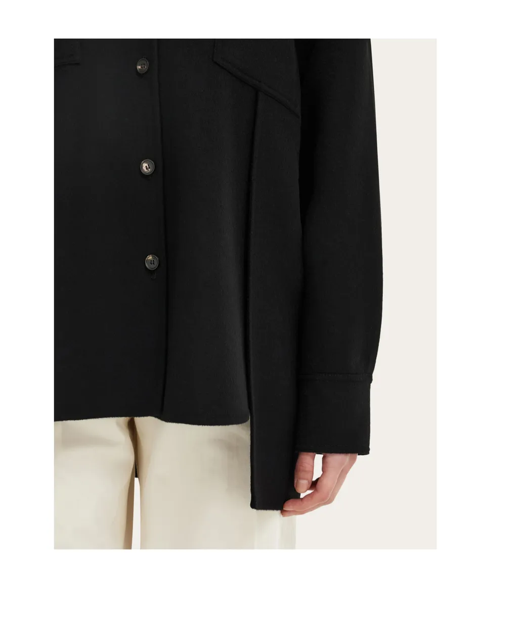 Mixed Cashmere Overshirt