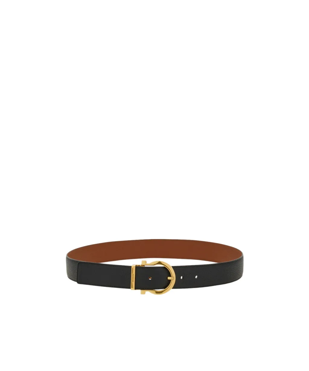 Reversible And Adjustable Gancini Belt