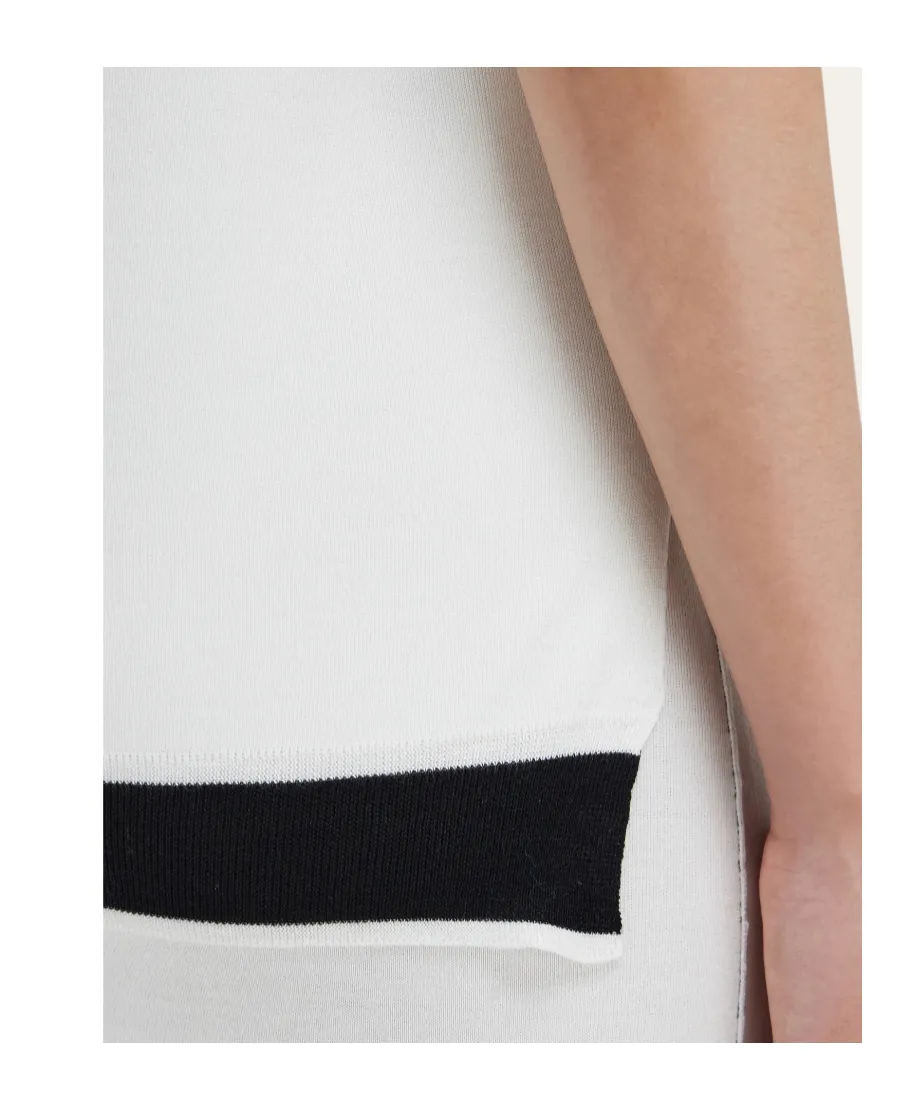 Knitted Silk T-Shirt