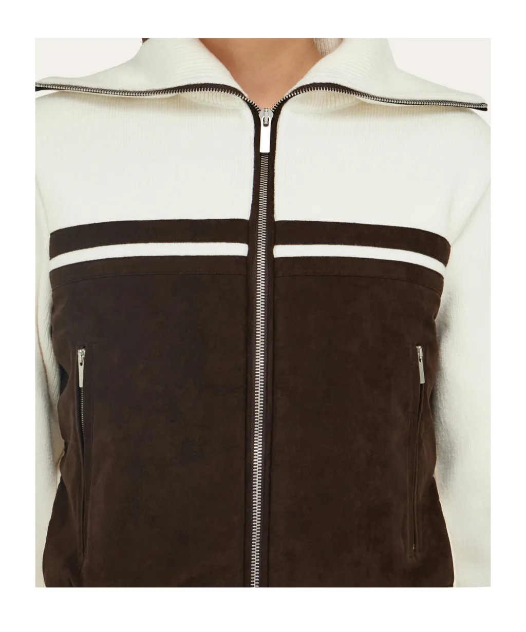 Wool And Alcantara Blouson