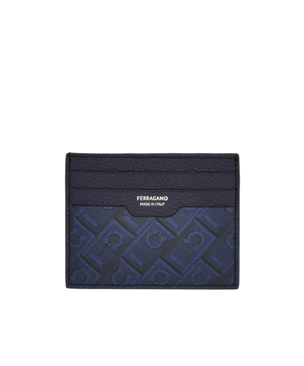 Ferragamo Monogram Credit Card Holder