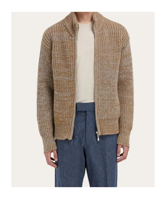 High Neck Cardigan