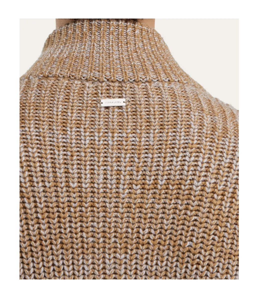High Neck Cardigan