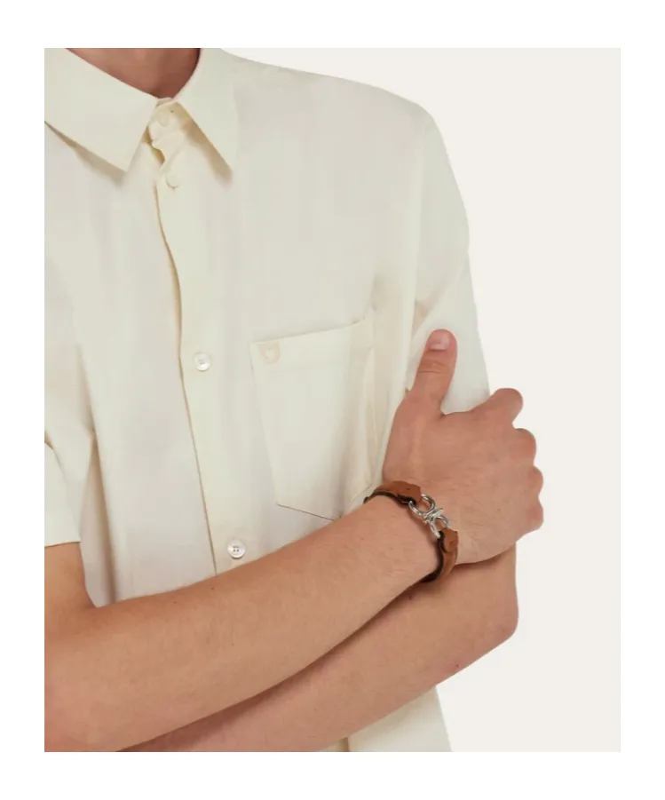 Double Gancini Bracelet