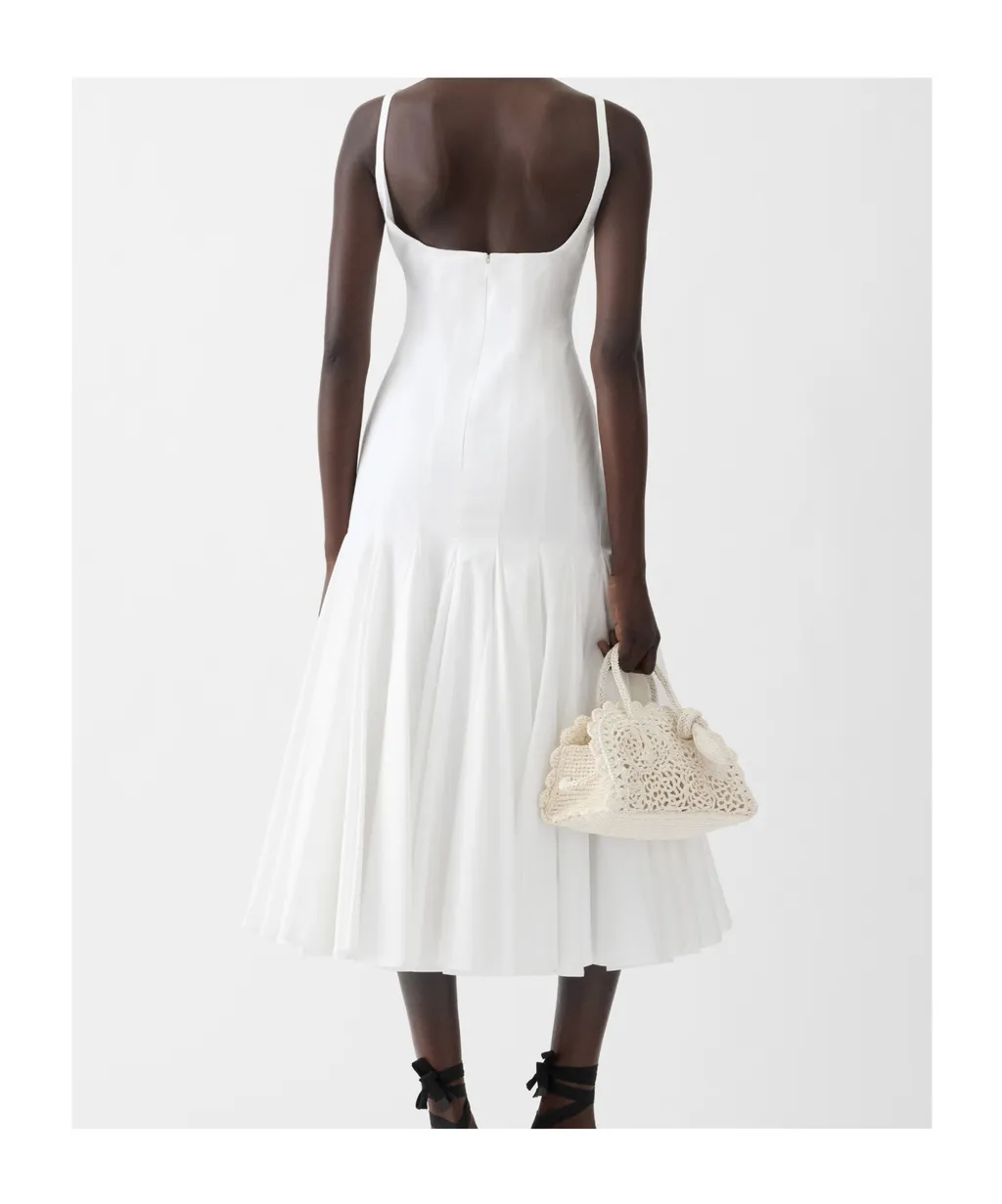 Jacquemus Agave Panelled Midi Dress