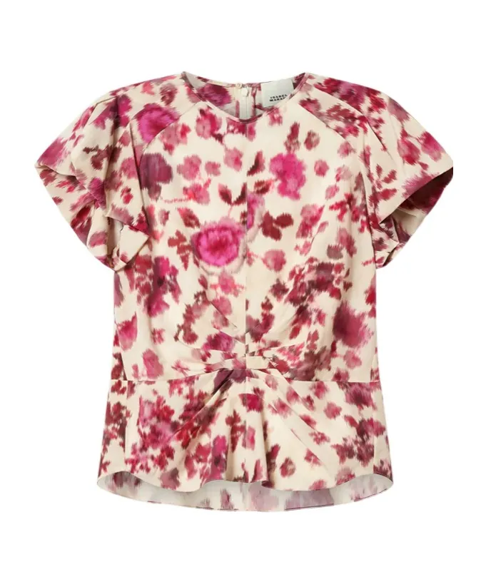 Floral Knot Top