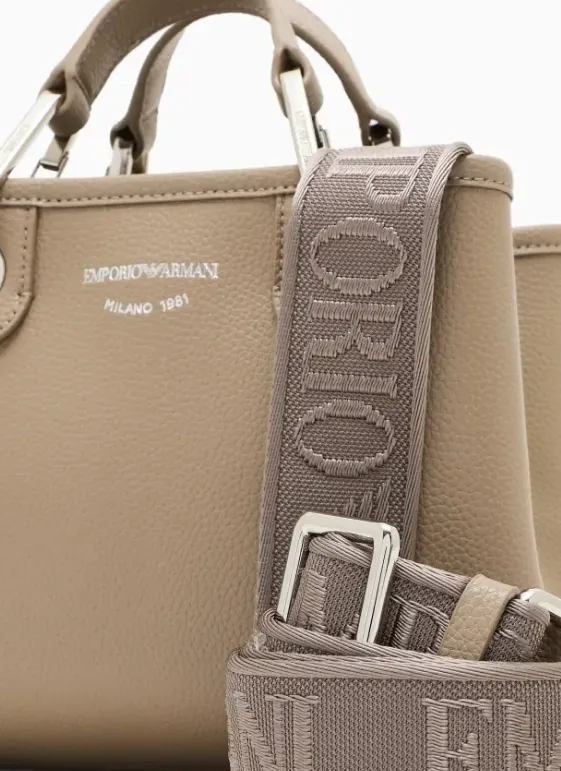 Logo-Strap Tote Bag