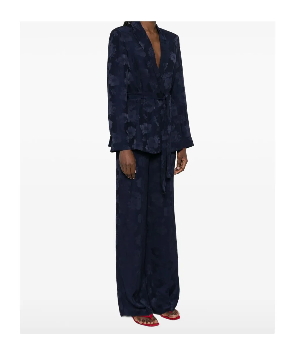 Floral Tie Jacket