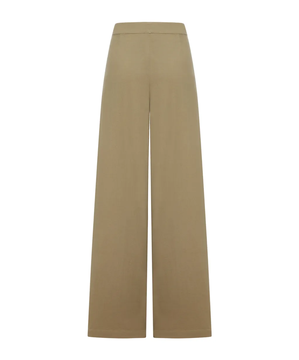 Wide-Leg Casual Pants