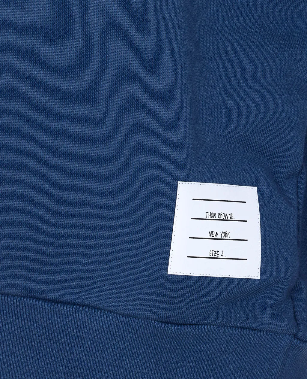 Thom Browne	Logo Patch Drawstring Hoodie
