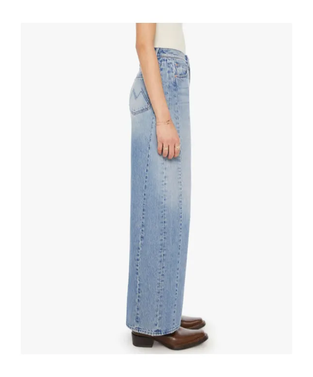 Panelled Cotton Jeans