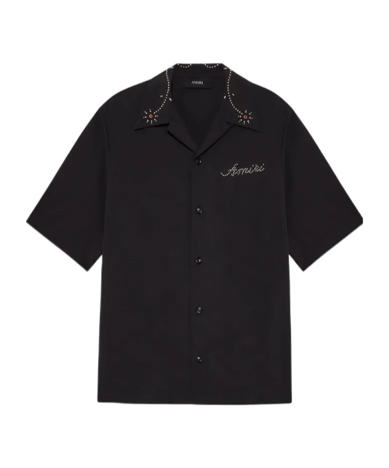 Embellished Short-Sleeve Shirt