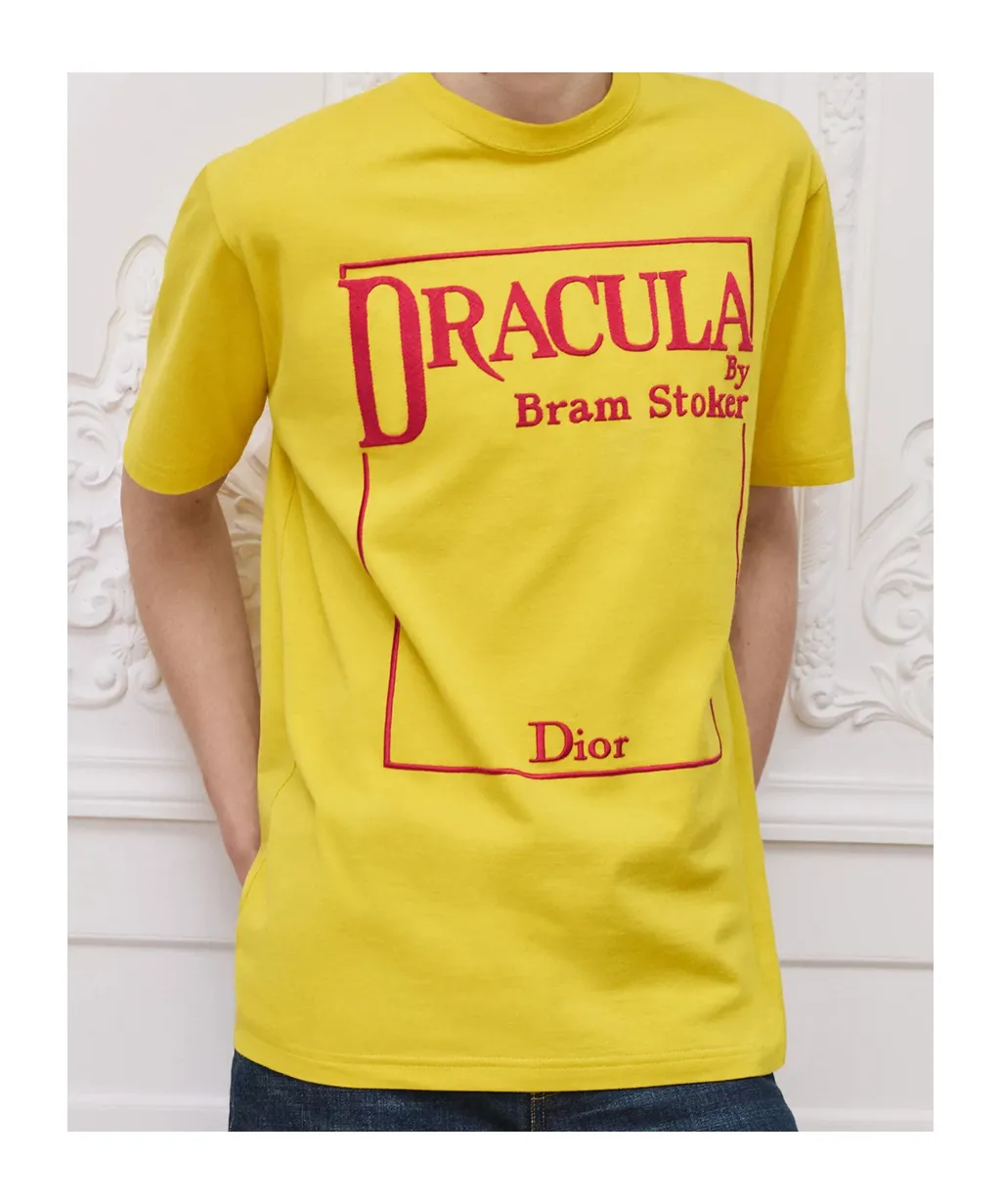 Dior Homme Book Cover Embroidered Crewneck T-Shirt